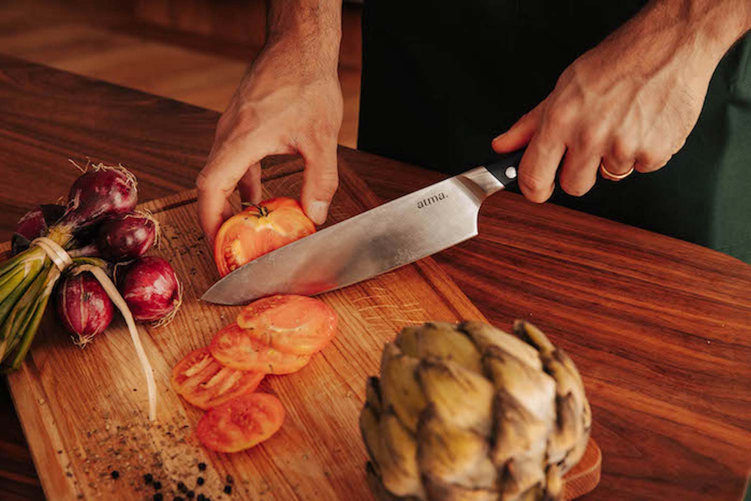 Présentation d'un couteau de cuisine