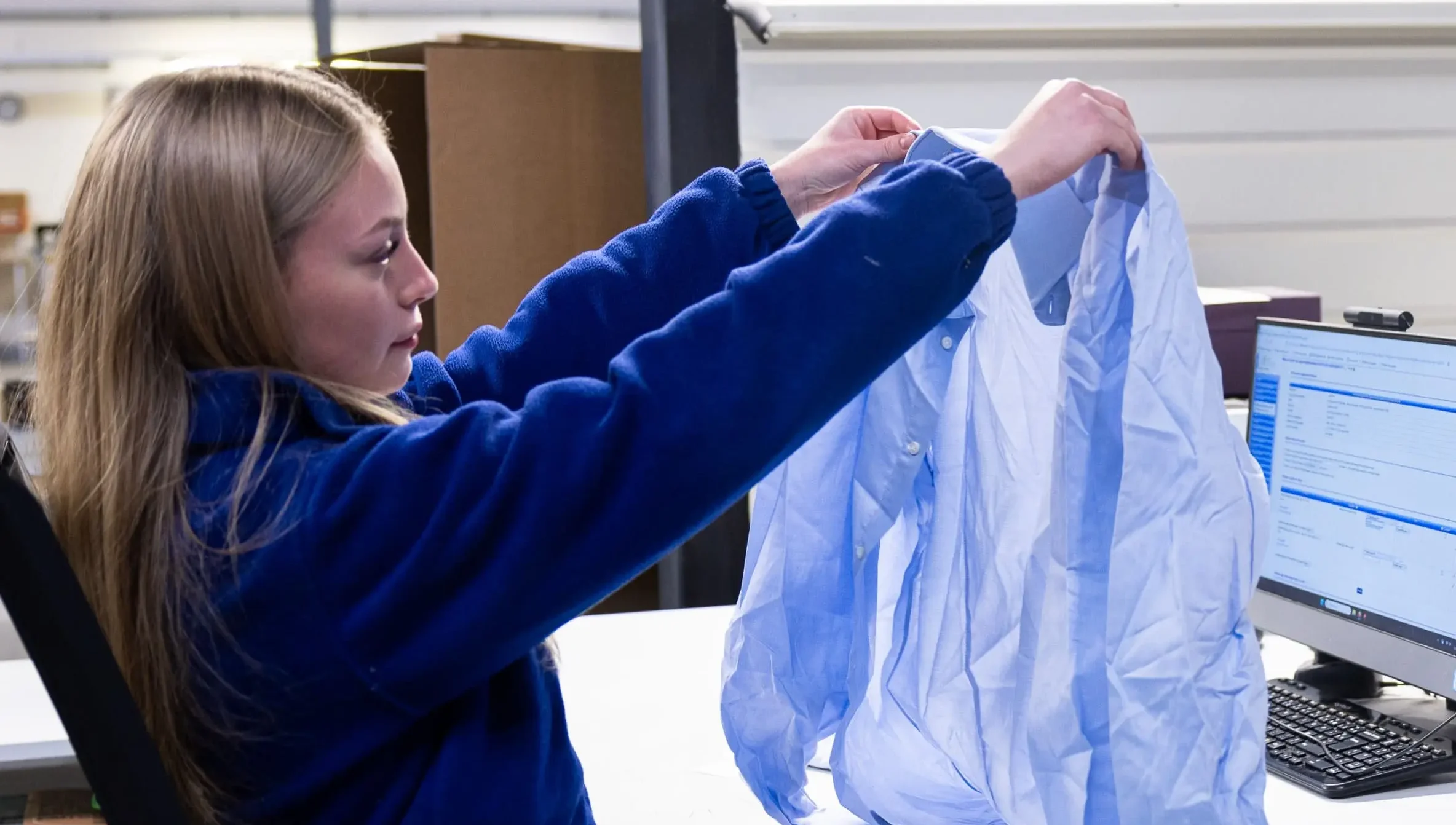 logisticien textile