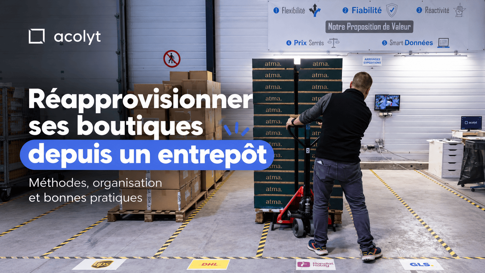 réapprovisionnement boutiques